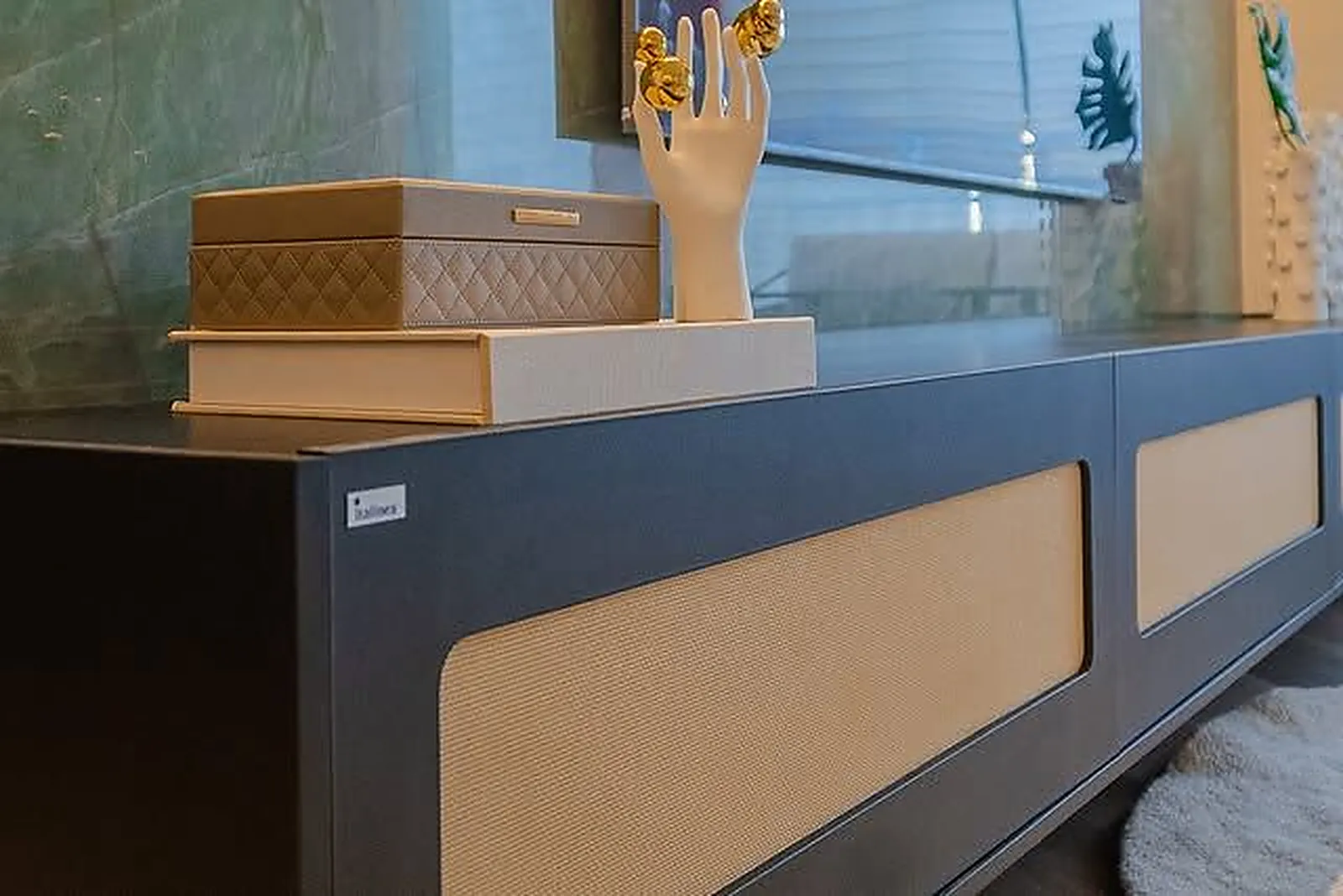 Detalhe de acabamento em projeto executado